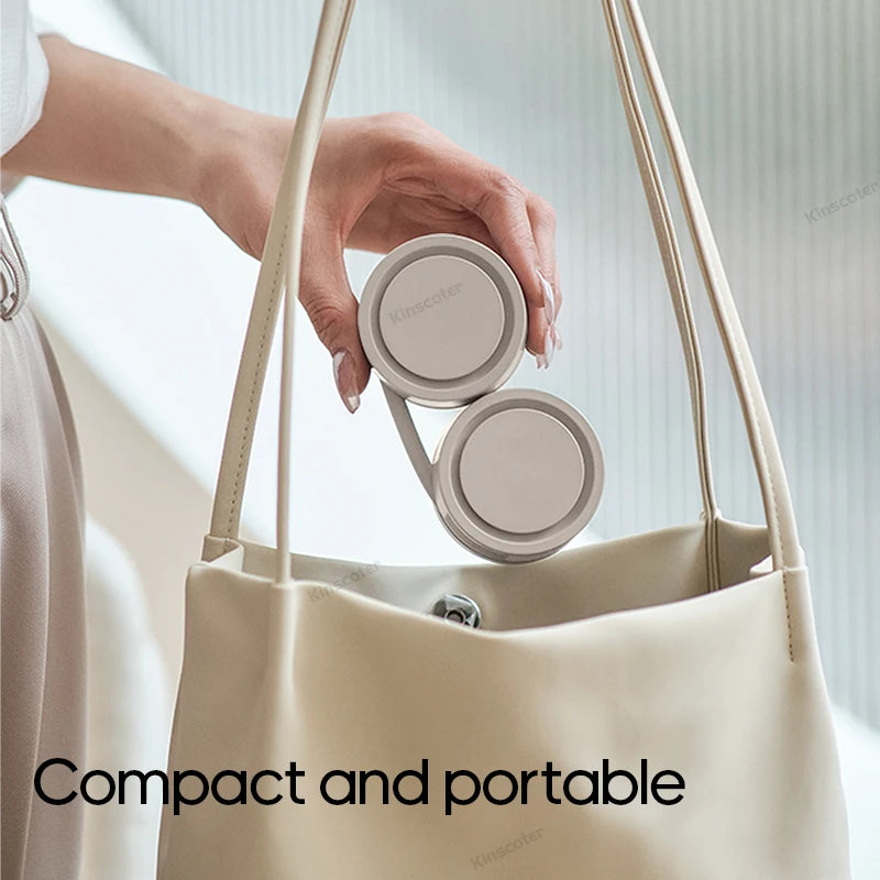 Hands-Free Bladeless Neck Fan – Stay Cool Anywhere You Go