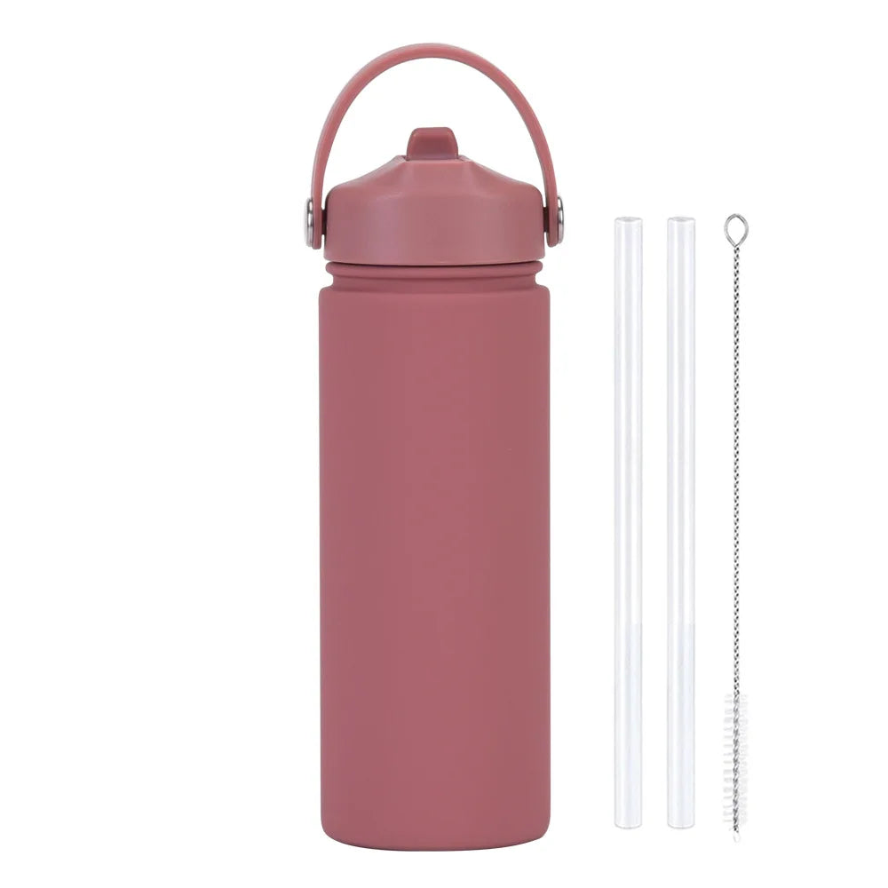 500ml Insulated Water Bottle, Customizable Steel Flask,Gym, Work & Travel-Stay Cold All Day