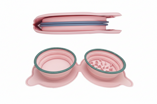 Collapsible Pet Travel Bowl – Easy Feeding & Hydration On the Go