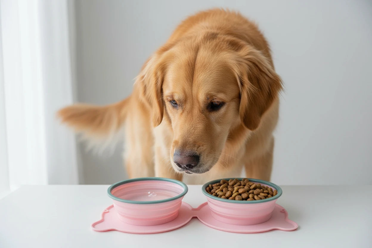 Collapsible Pet Travel Bowl – Easy Feeding & Hydration On the Go