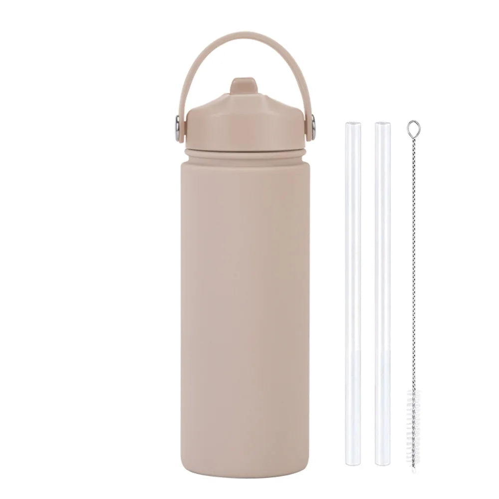 500ml Insulated Water Bottle, Customizable Steel Flask,Gym, Work & Travel-Stay Cold All Day