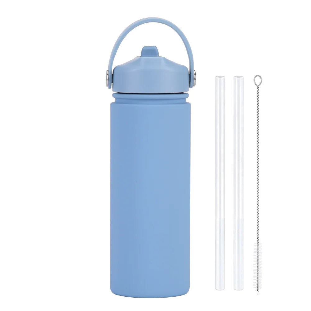 500ml Insulated Water Bottle, Customizable Steel Flask,Gym, Work & Travel-Stay Cold All Day