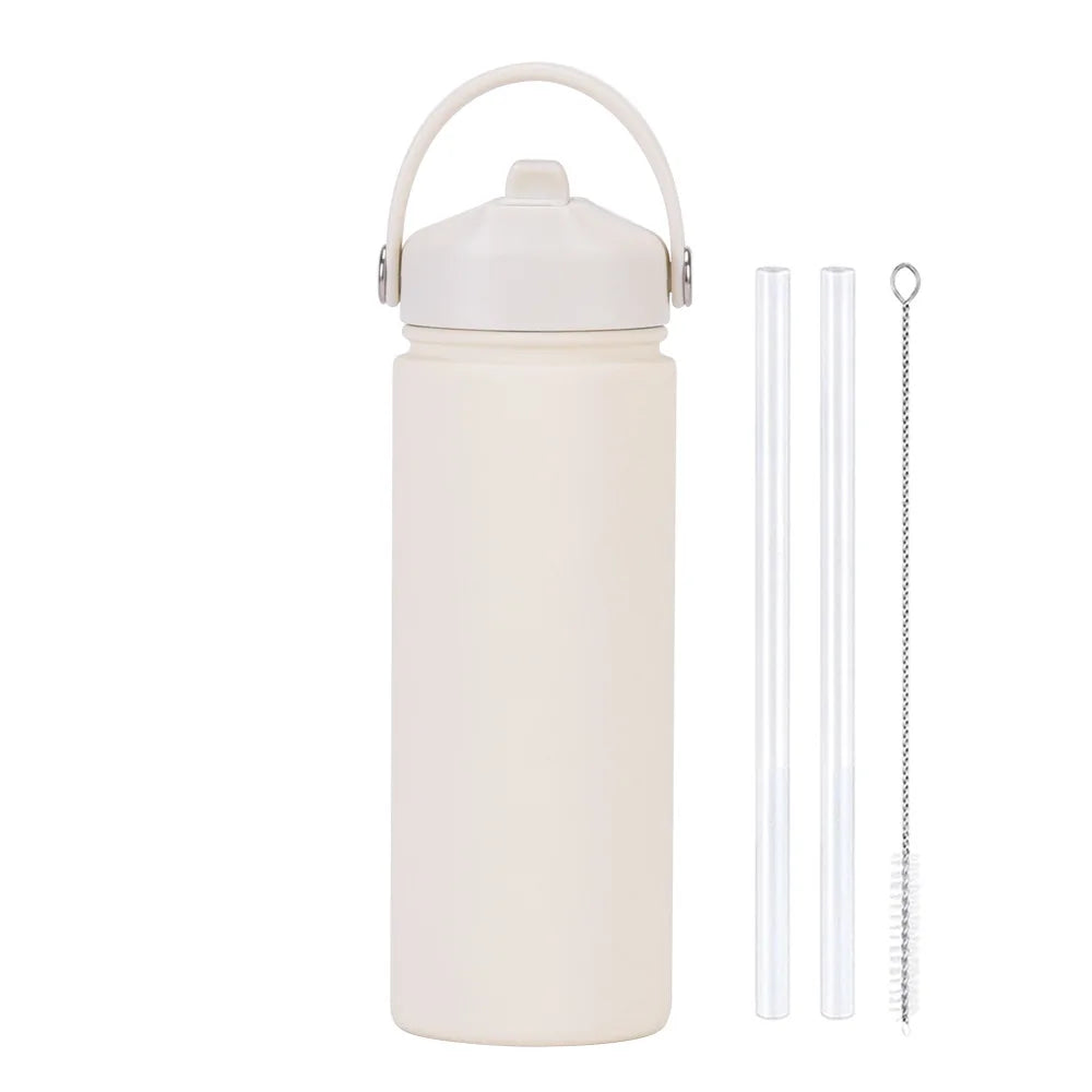 500ml Insulated Water Bottle, Customizable Steel Flask,Gym, Work & Travel-Stay Cold All Day