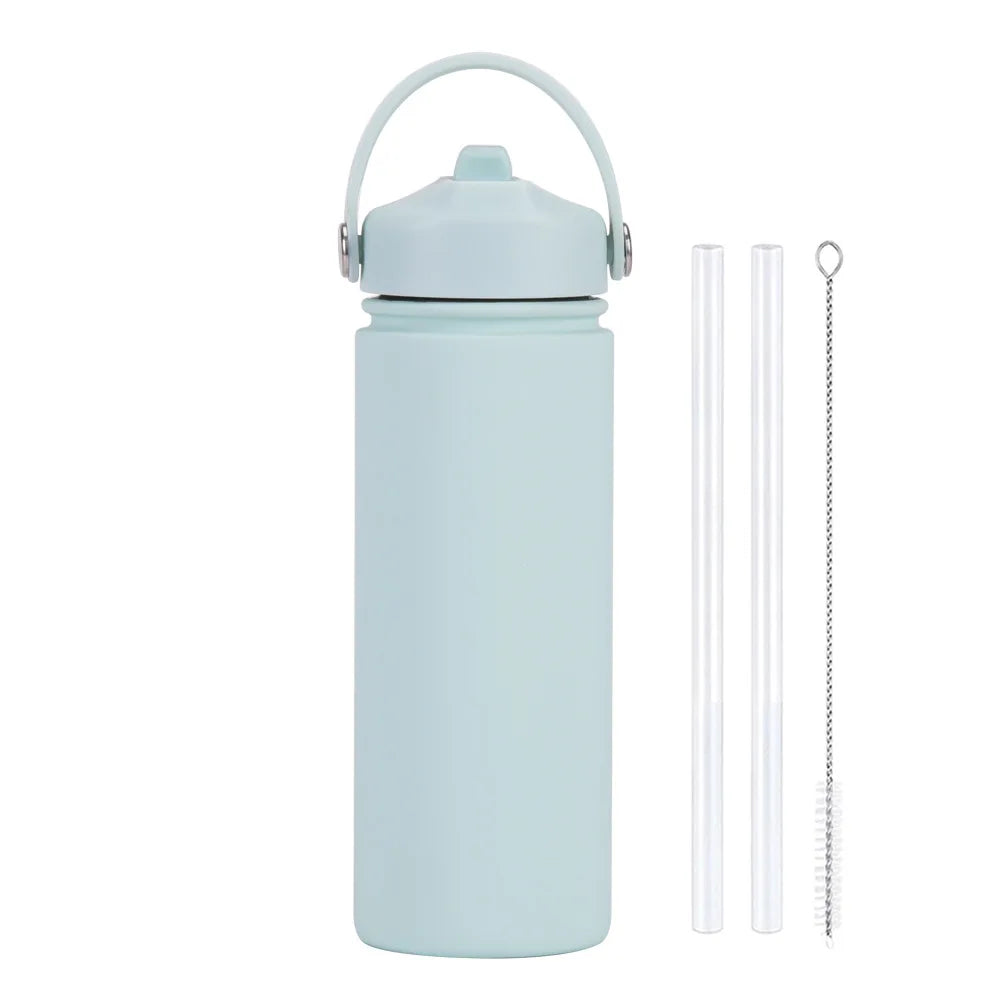 500ml Insulated Water Bottle, Customizable Steel Flask,Gym, Work & Travel-Stay Cold All Day