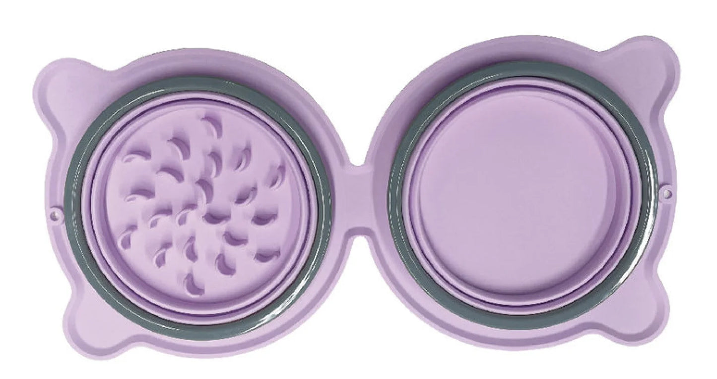 Collapsible Pet Travel Bowl – Easy Feeding & Hydration On the Go