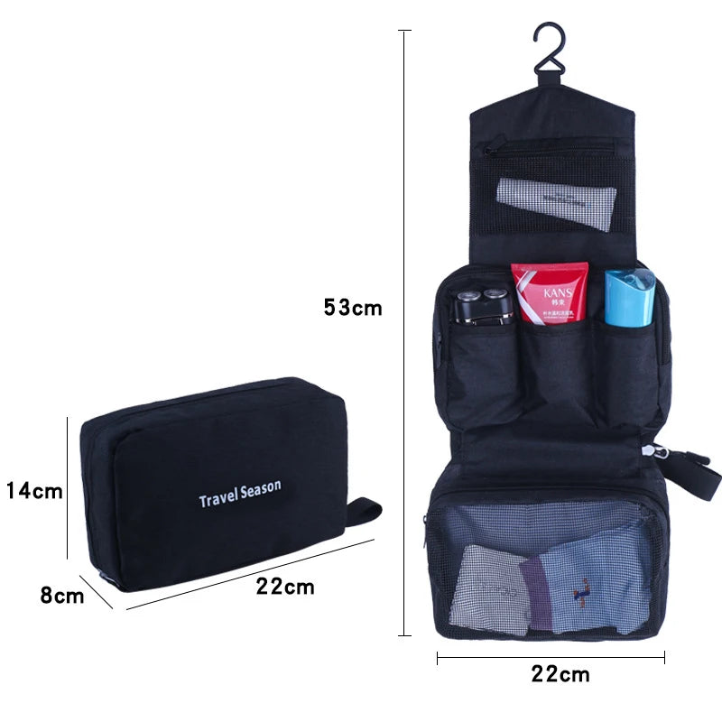 Hanging Travel Toiletry Bag – Stay Organized Anywhere You Go