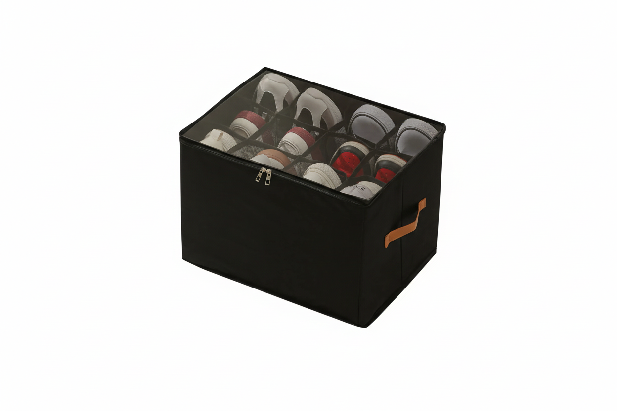 Foldable Shoe Storage Bag – Shoes Clean & Organized Anywhere