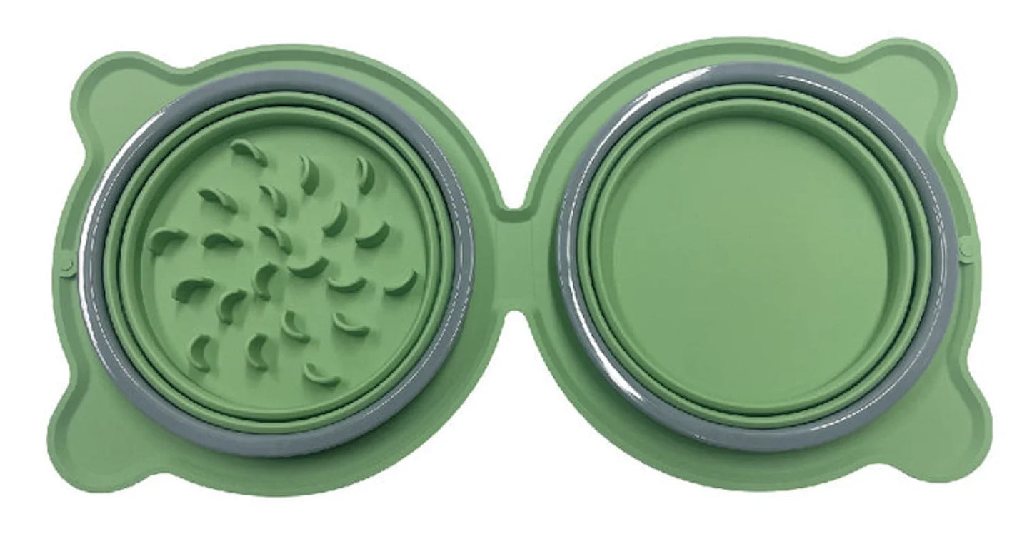 Collapsible Pet Travel Bowl – Easy Feeding & Hydration On the Go
