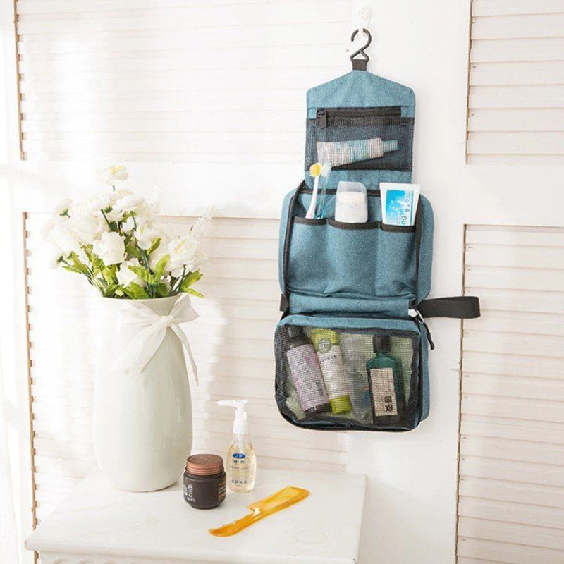 Hanging Travel Toiletry Bag – Stay Organized Anywhere You Go