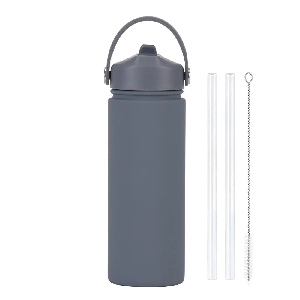 500ml Insulated Water Bottle, Customizable Steel Flask,Gym, Work & Travel-Stay Cold All Day
