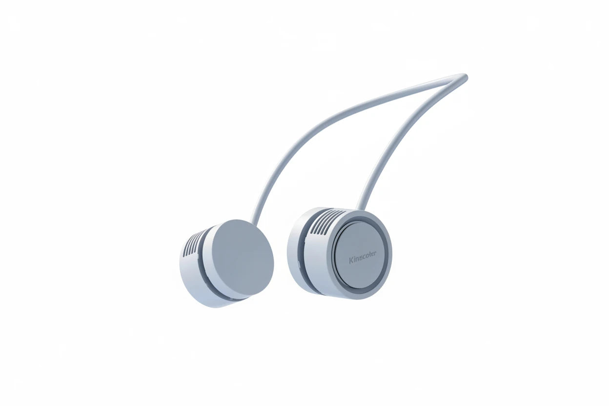 Hands-Free Bladeless Neck Fan – Stay Cool Anywhere You Go