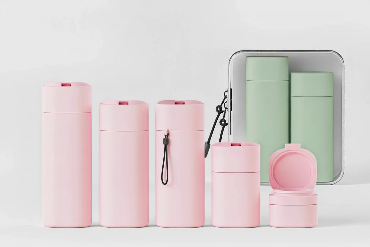 4-in-1 Leak-Proof Travel Bottles for Shampoo, Lotion & More-No More Leaks or Mess