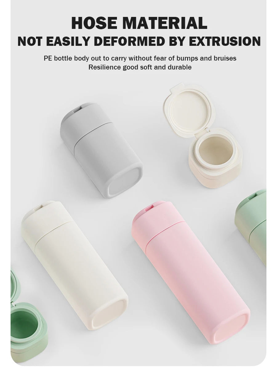 4-in-1 Leak-Proof Travel Bottles for Shampoo, Lotion & More-No More Leaks or Mess