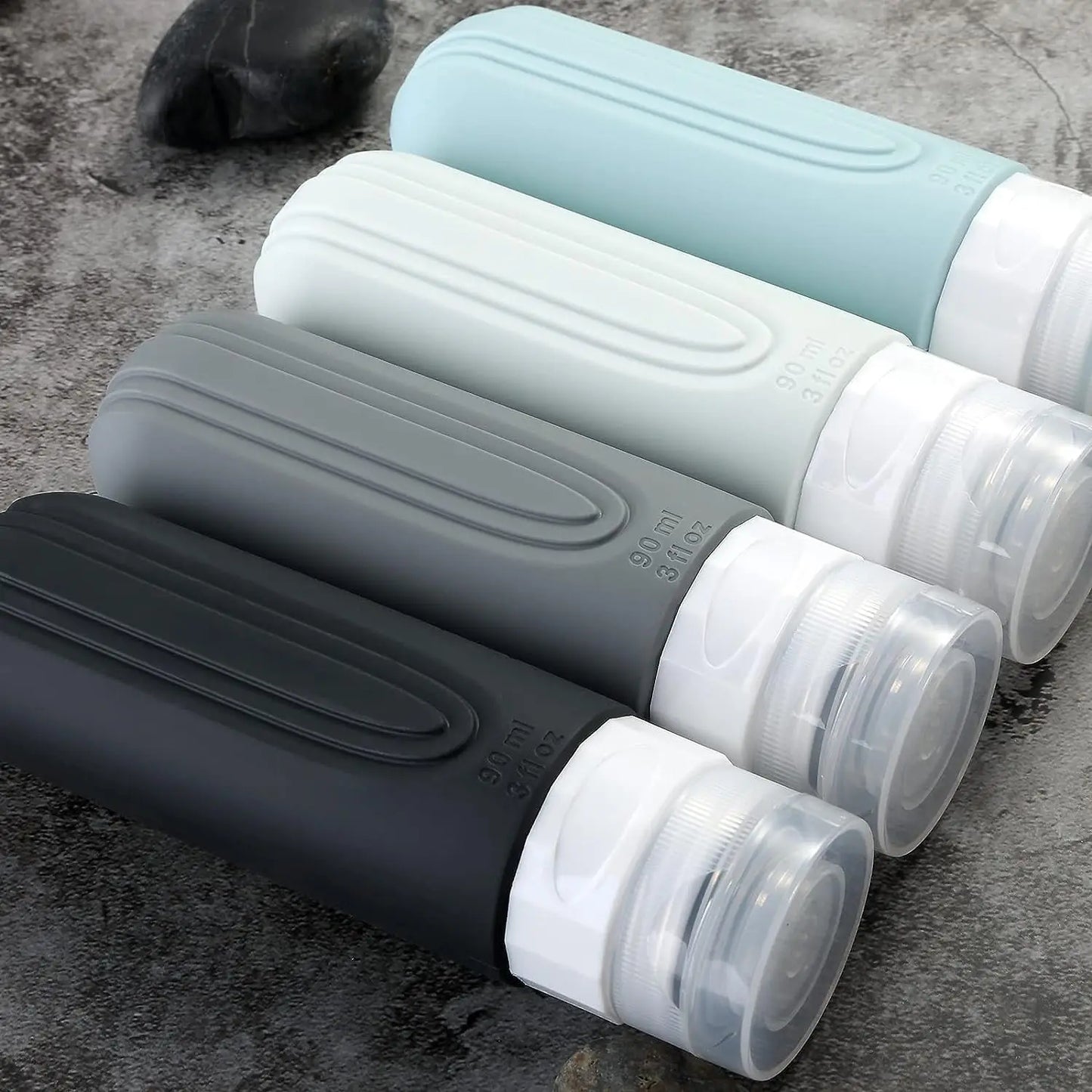 TSA-Approved Travel Bottles (3oz) – Leak-Proof & Mess-Free Packing