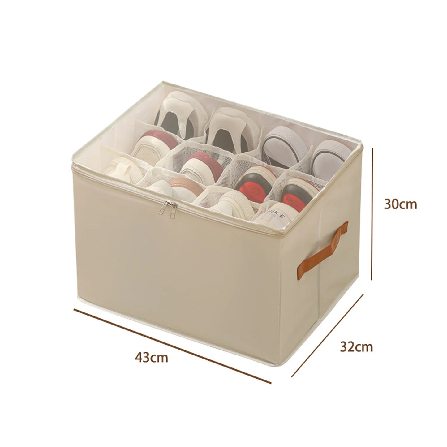 Foldable Shoe Storage Bag – Shoes Clean & Organized Anywhere