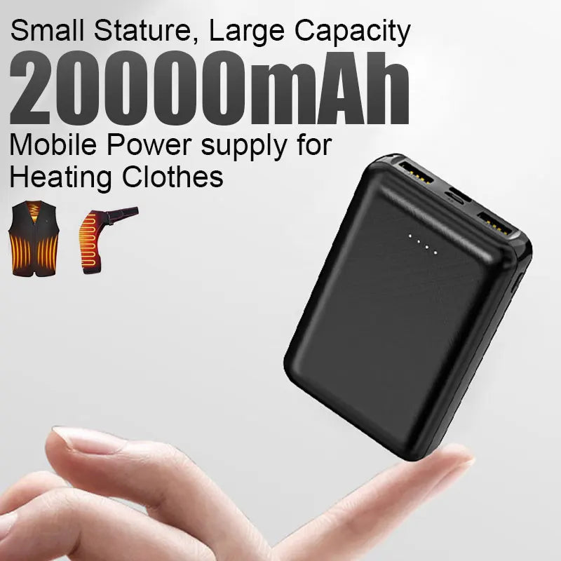 20,000mAh Portable Power Bank – Fast Charging Anywhere You Go -