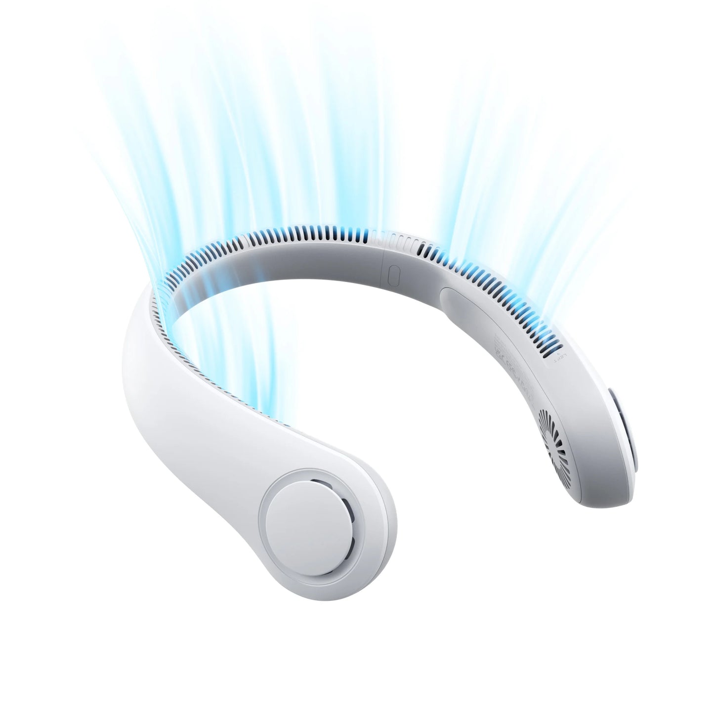 Portable Neck Fan, Wireless Bladeless USB Rechargeable Cooling Fan – Beat the Heat Anywhere