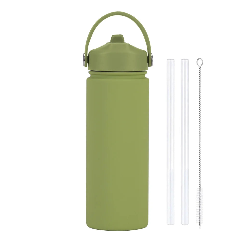 500ml Insulated Water Bottle, Customizable Steel Flask,Gym, Work & Travel-Stay Cold All Day