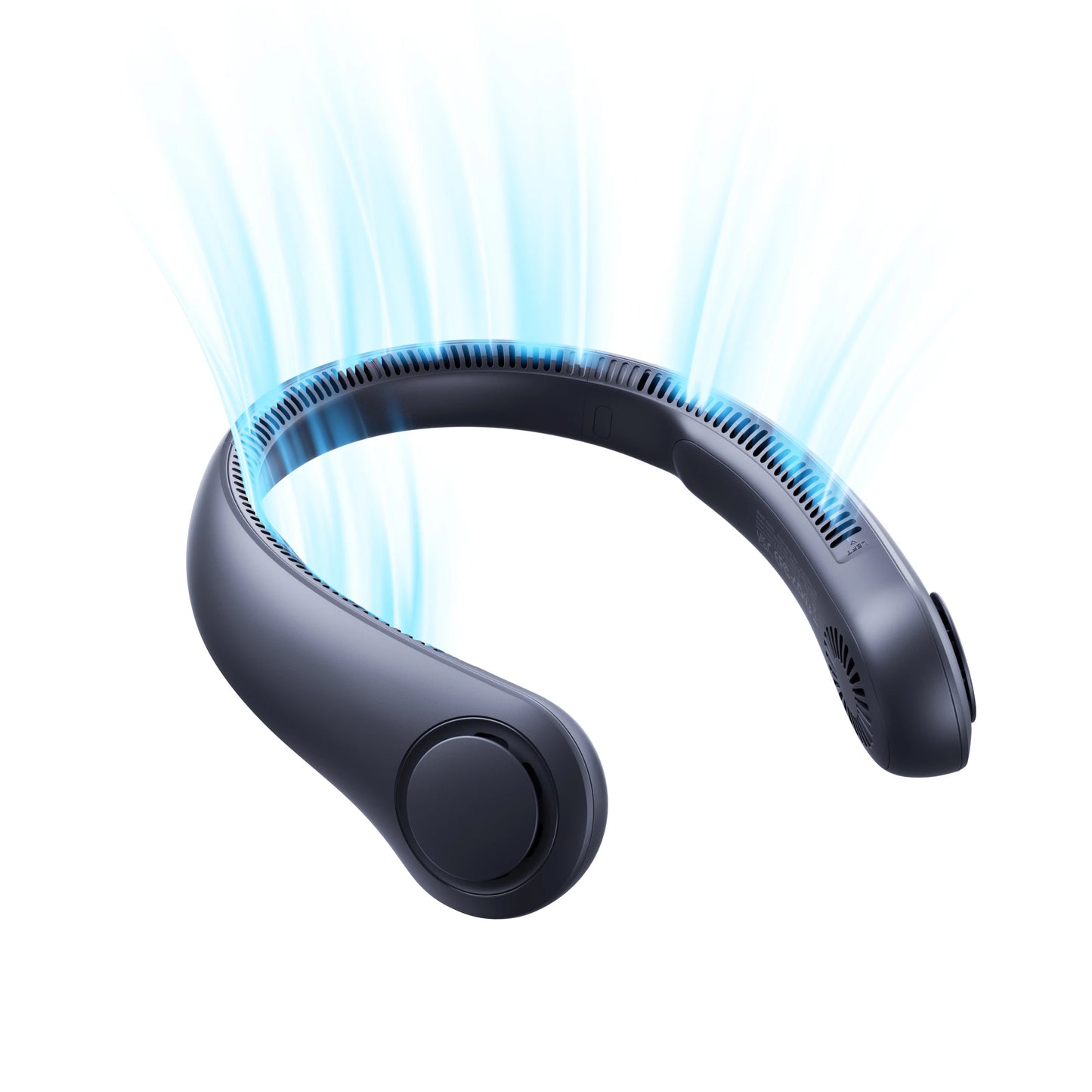 Portable Neck Fan, Wireless Bladeless USB Rechargeable Cooling Fan – Beat the Heat Anywhere