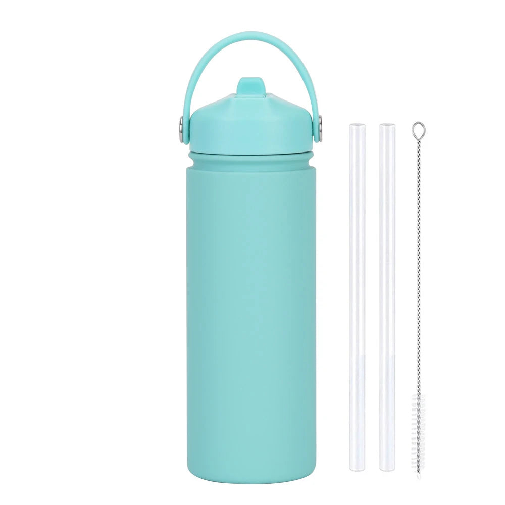500ml Insulated Water Bottle, Customizable Steel Flask,Gym, Work & Travel-Stay Cold All Day