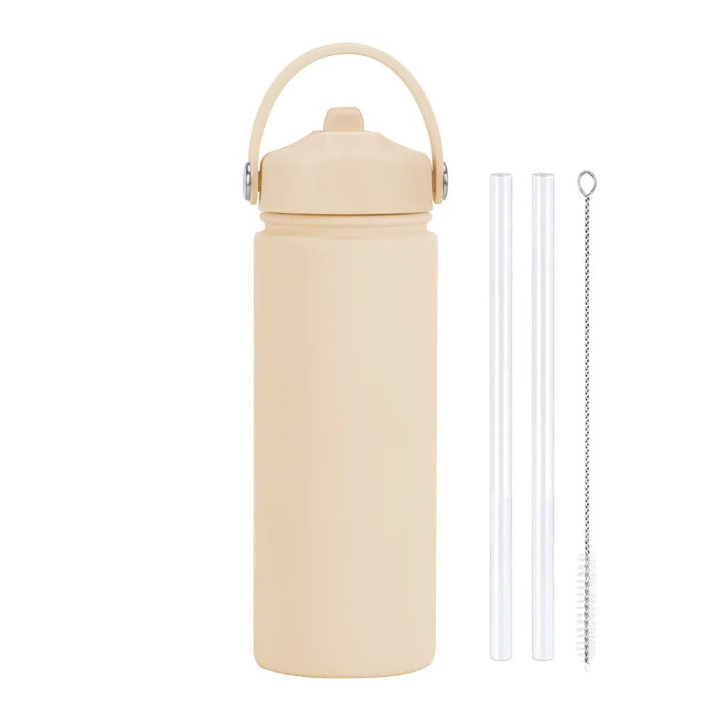 500ml Insulated Water Bottle, Customizable Steel Flask,Gym, Work & Travel-Stay Cold All Day