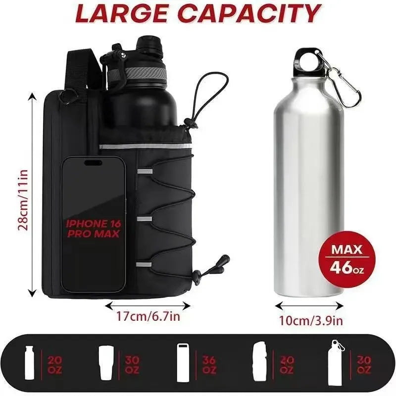 Magnetic Water Bottle Sling Bag – Carry & Easy Access Anywhere
